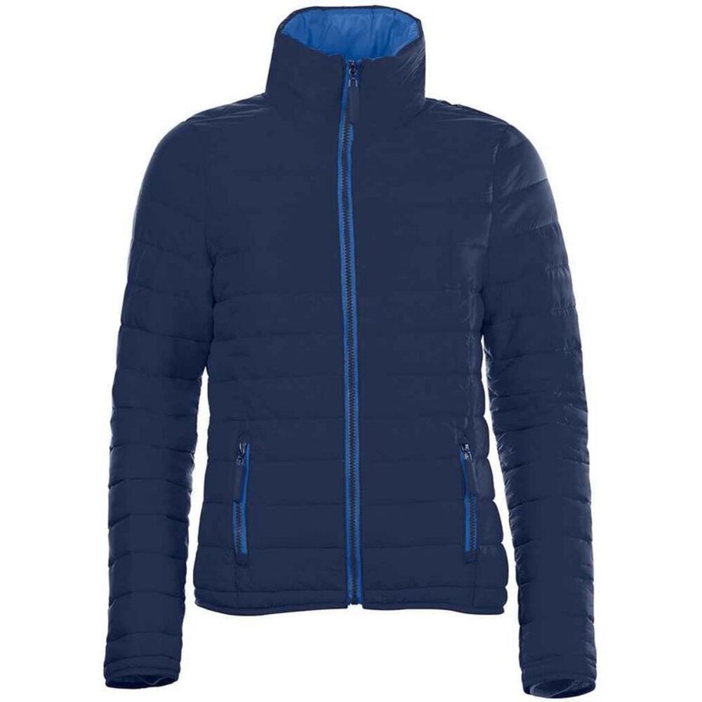SOLS Womens/Ladies Ride Light Padded Jacket / Navy